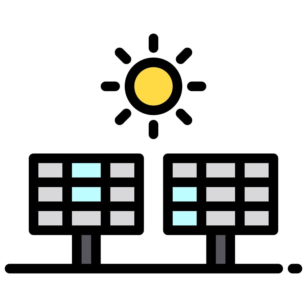 solar cell icon