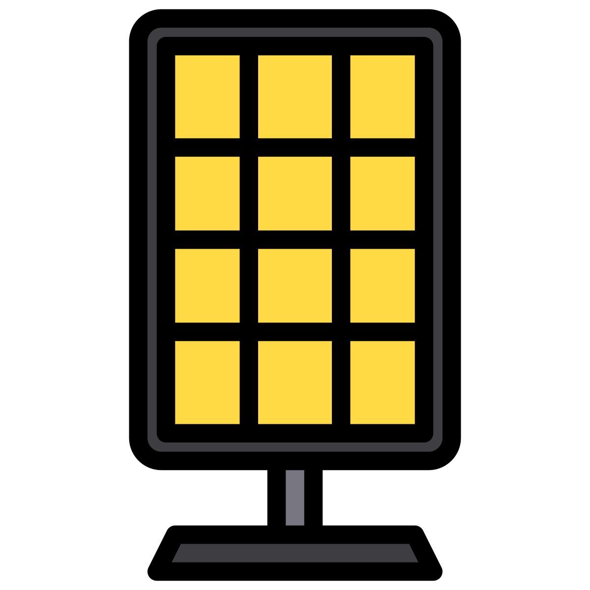 solar panel icon