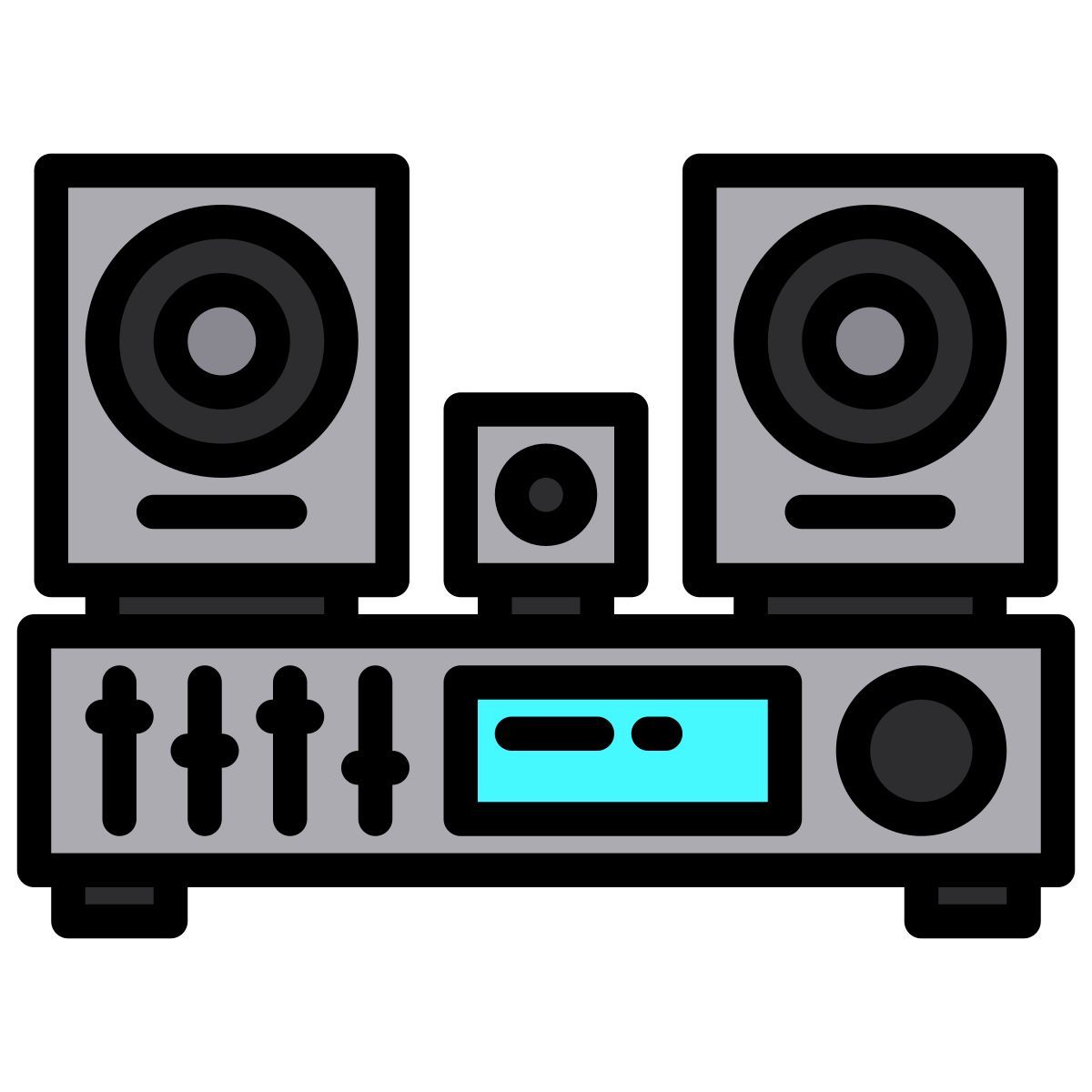 사운드 시스템 icon