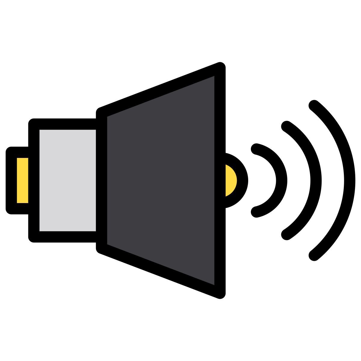 speaker icon