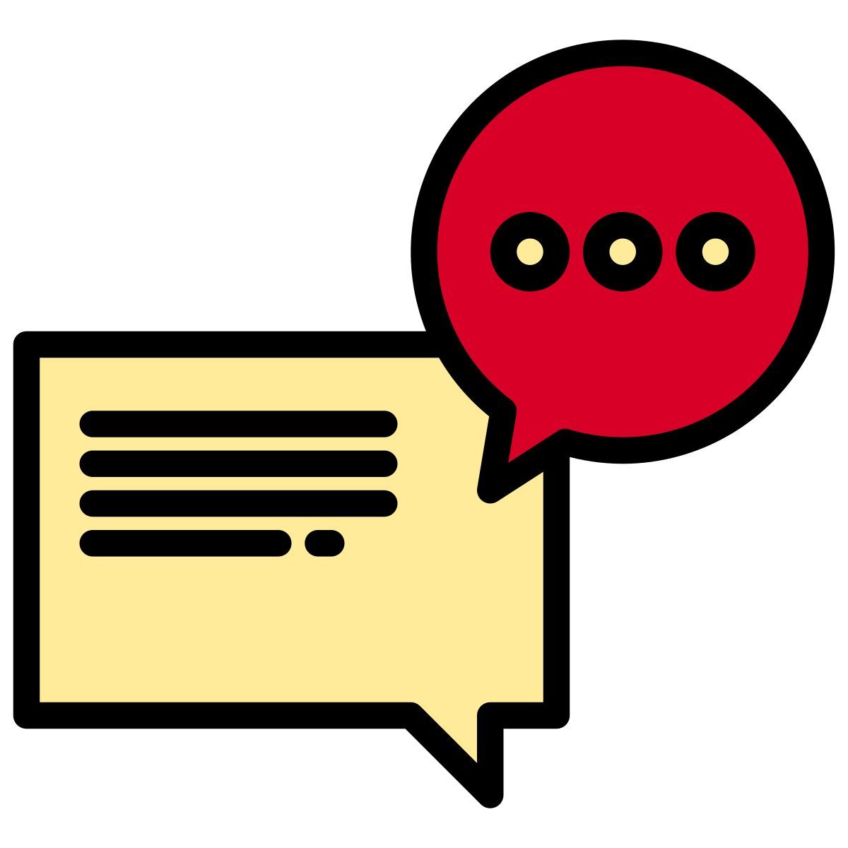 speech bubble icon