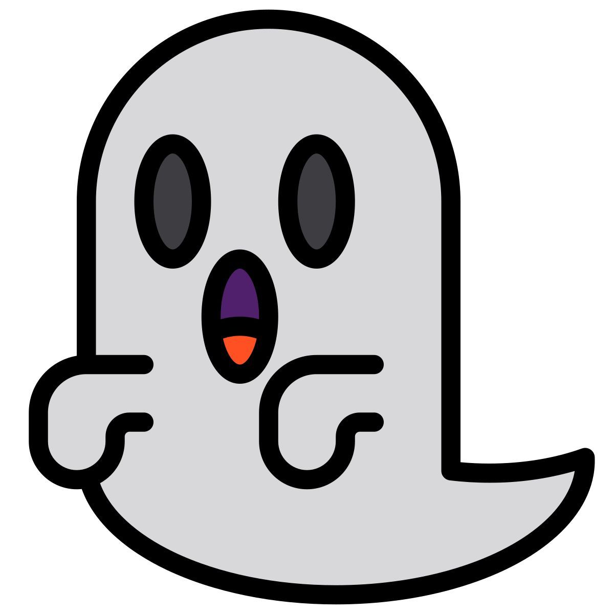 spooky ghost icon