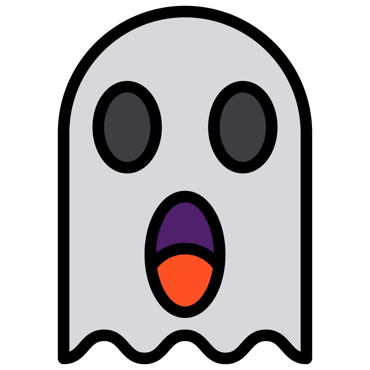 spooky ghost icon