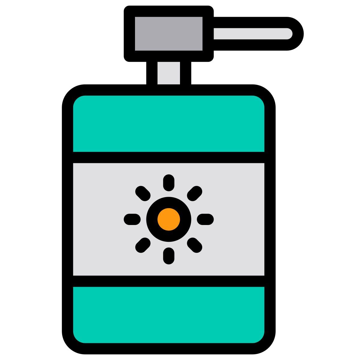 sun cream icon