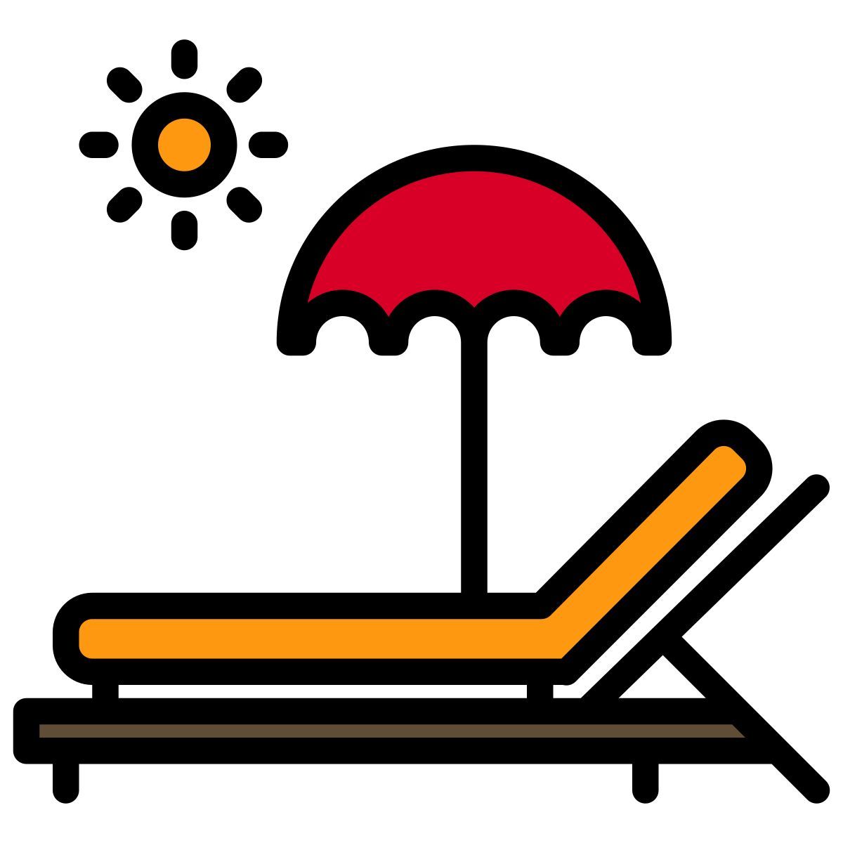 sunbed icon