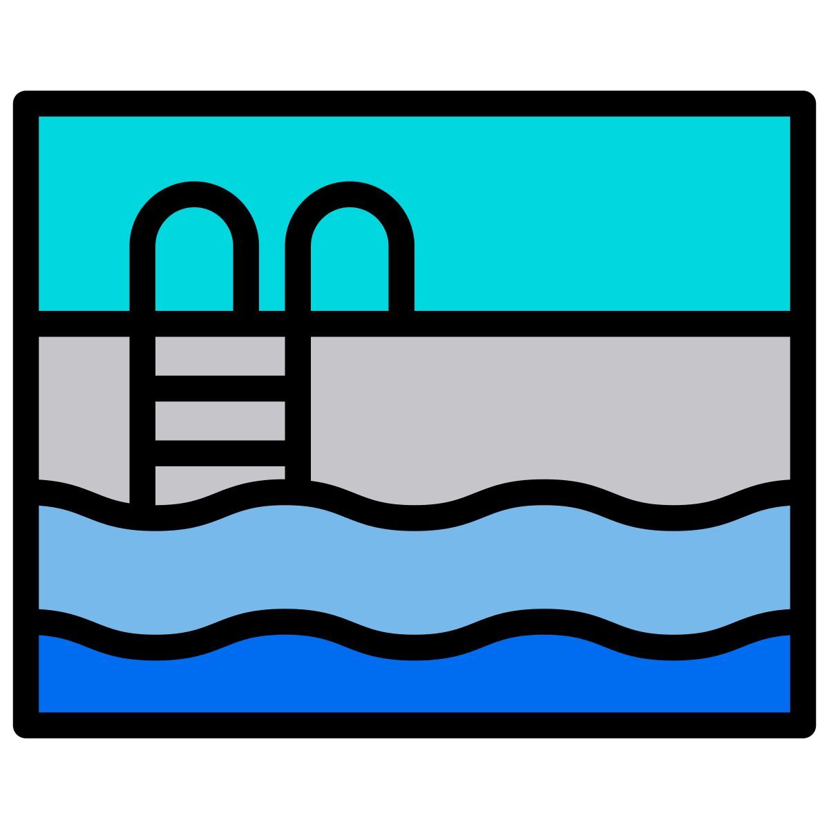 swimming pool icon