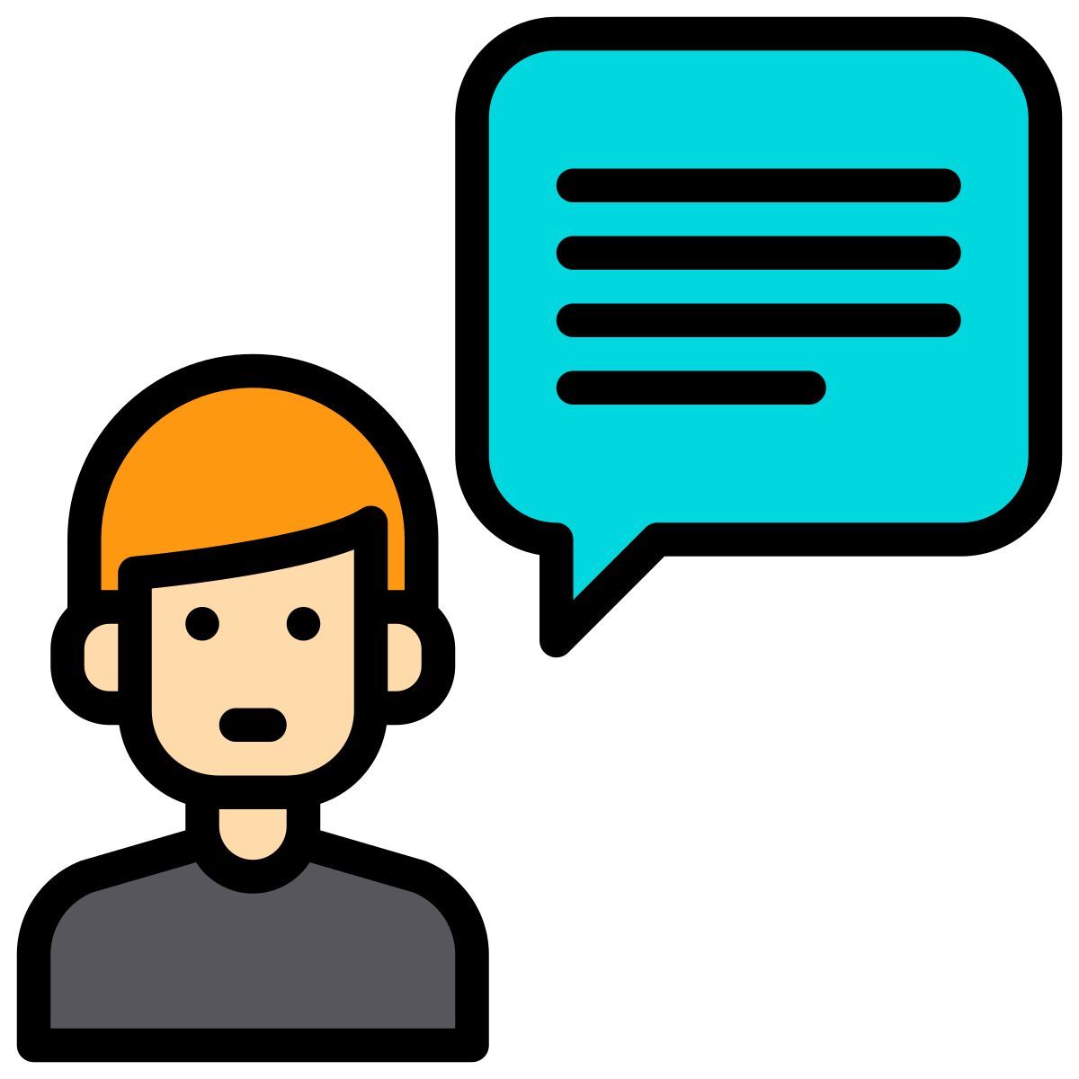 talk icon