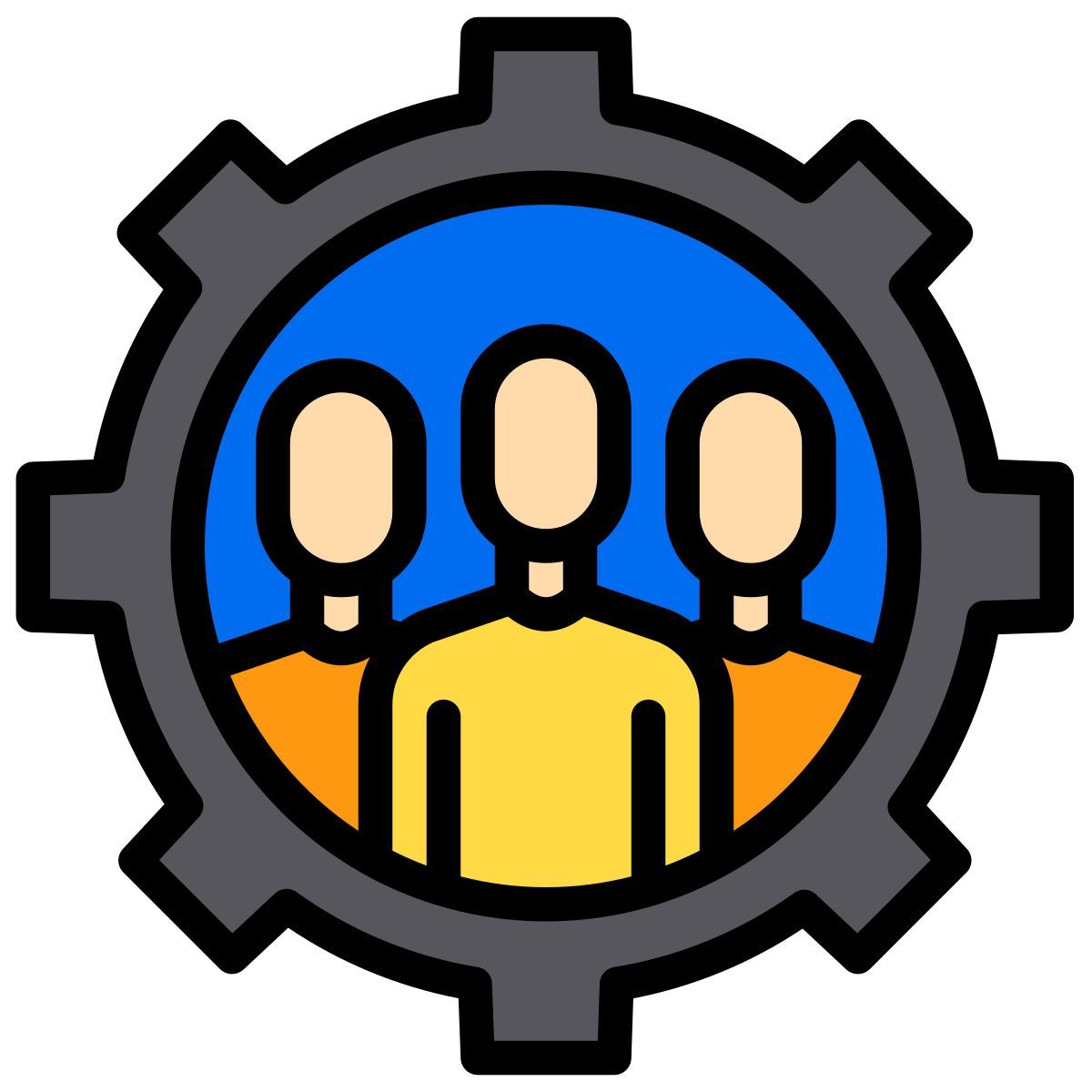 gestão de equipe icon