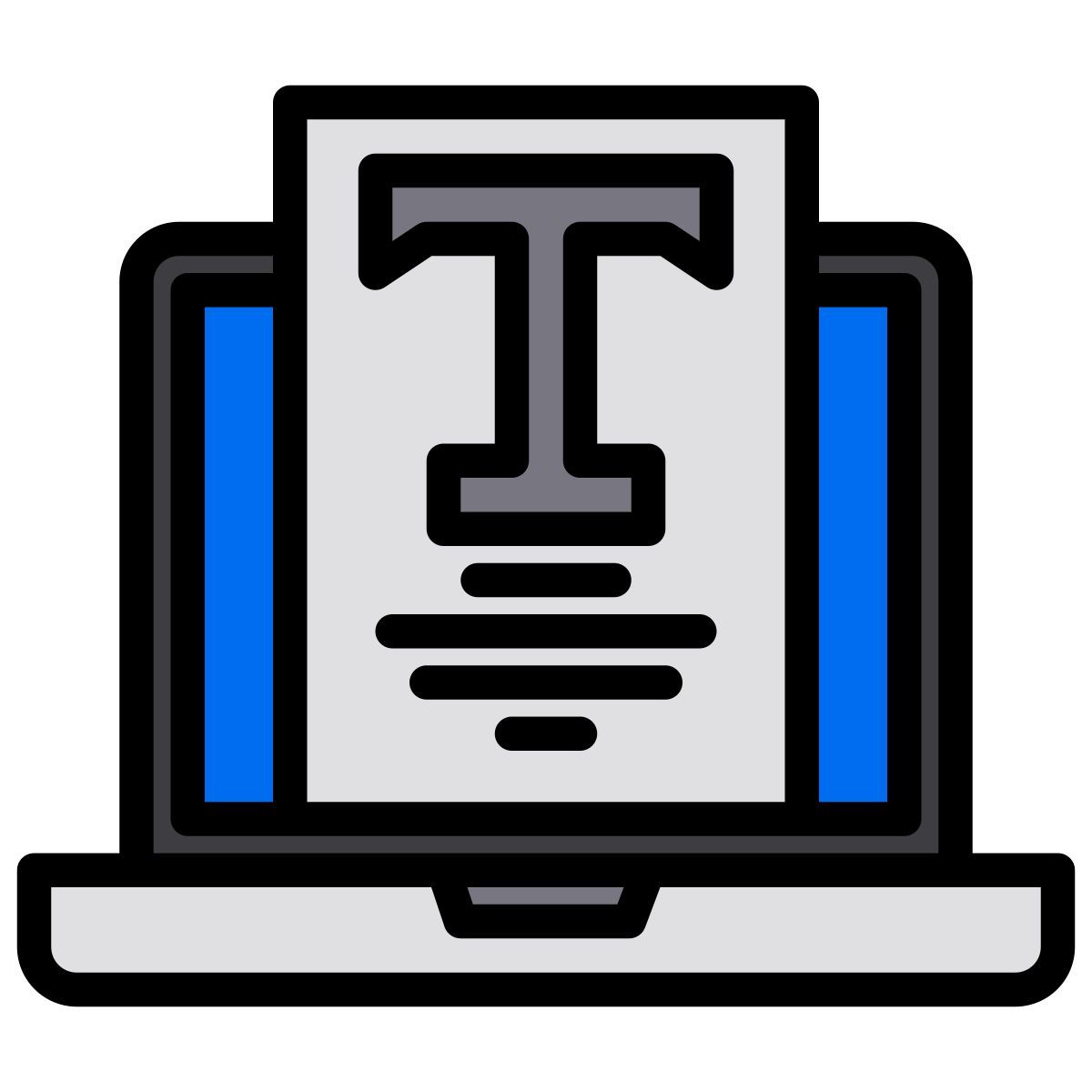 text icon