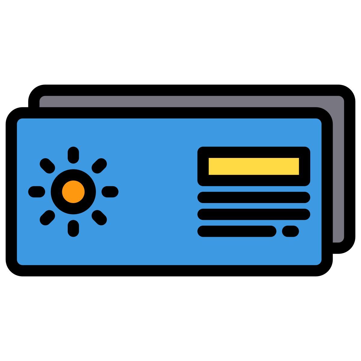 ticket icon