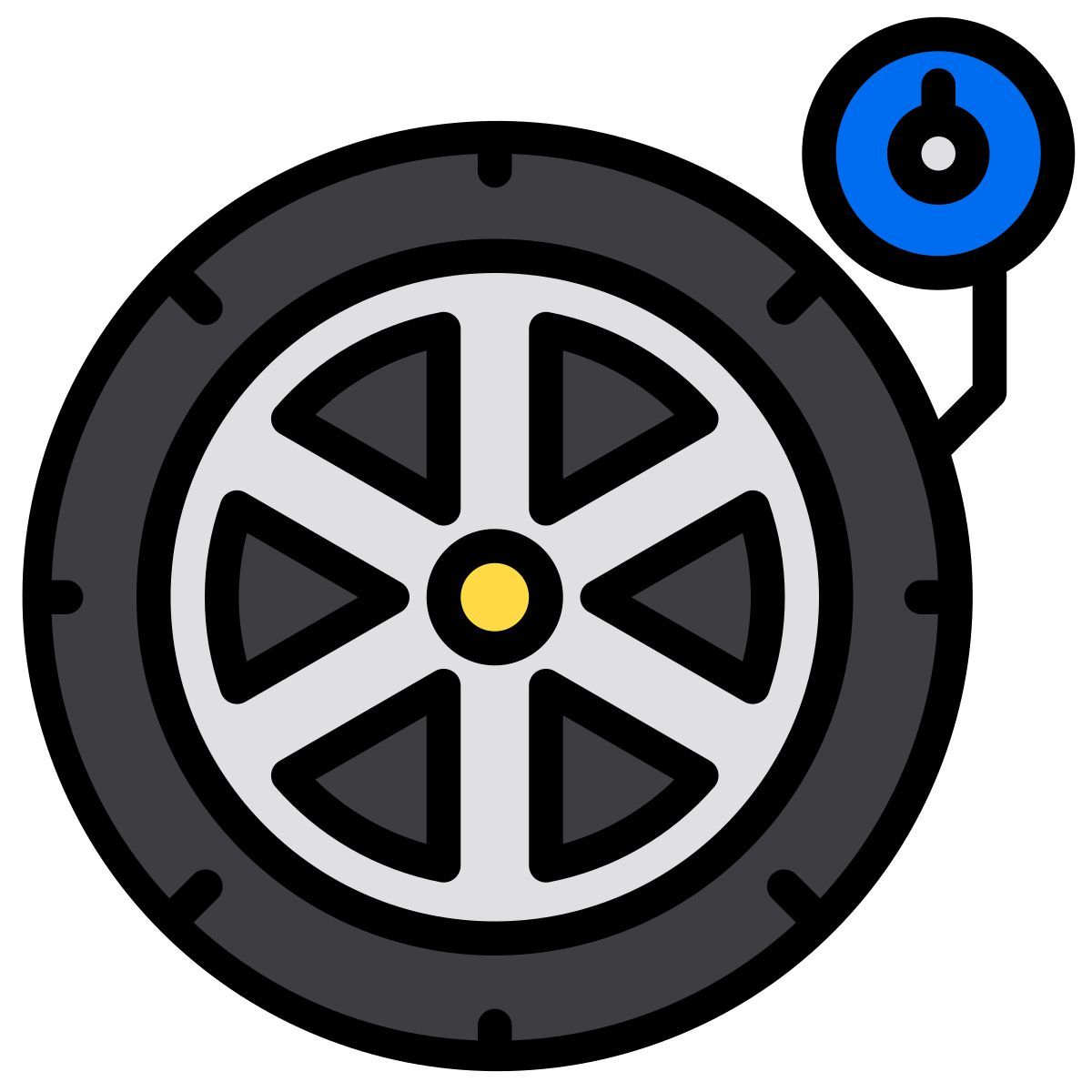 tire pressure icon