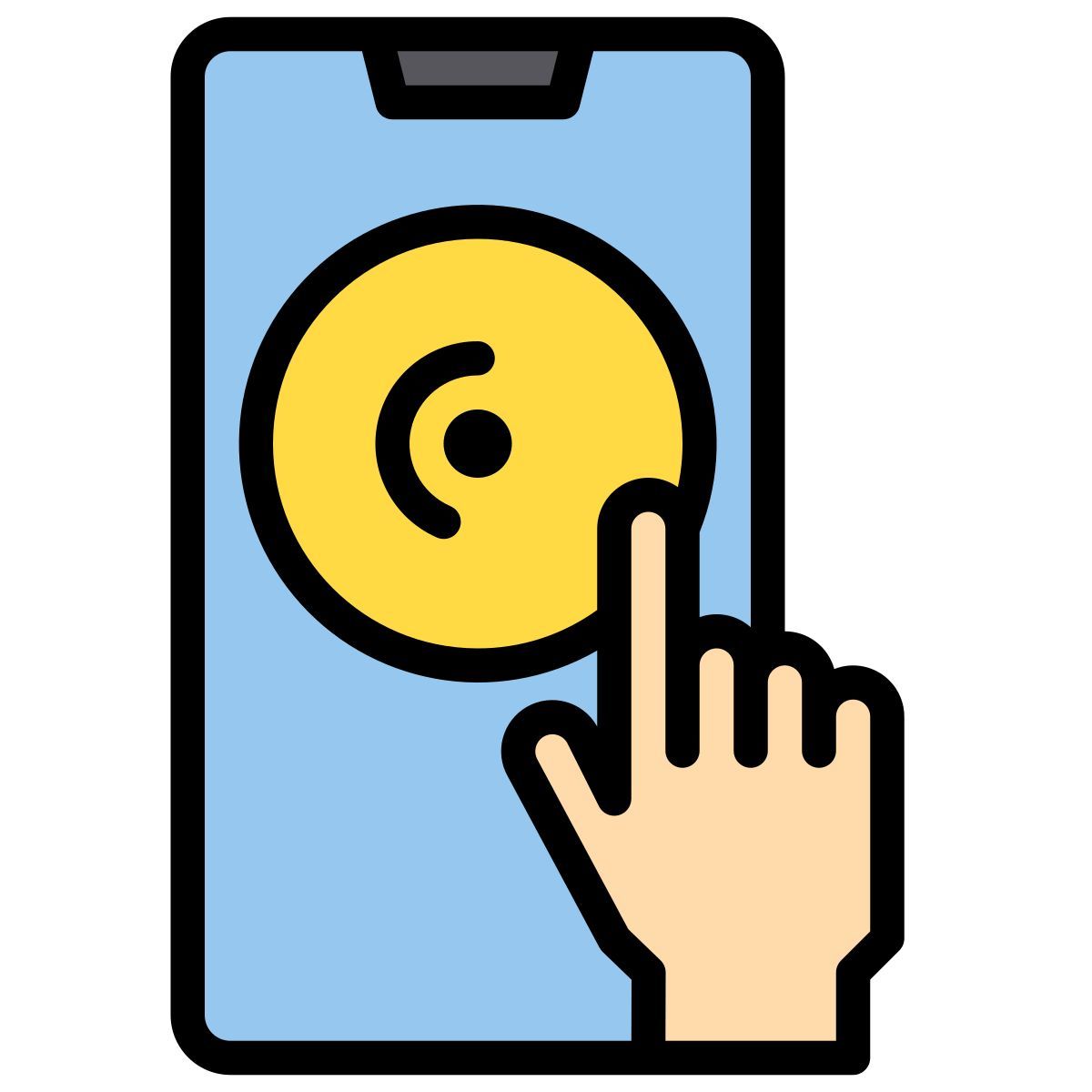 touch screen icon
