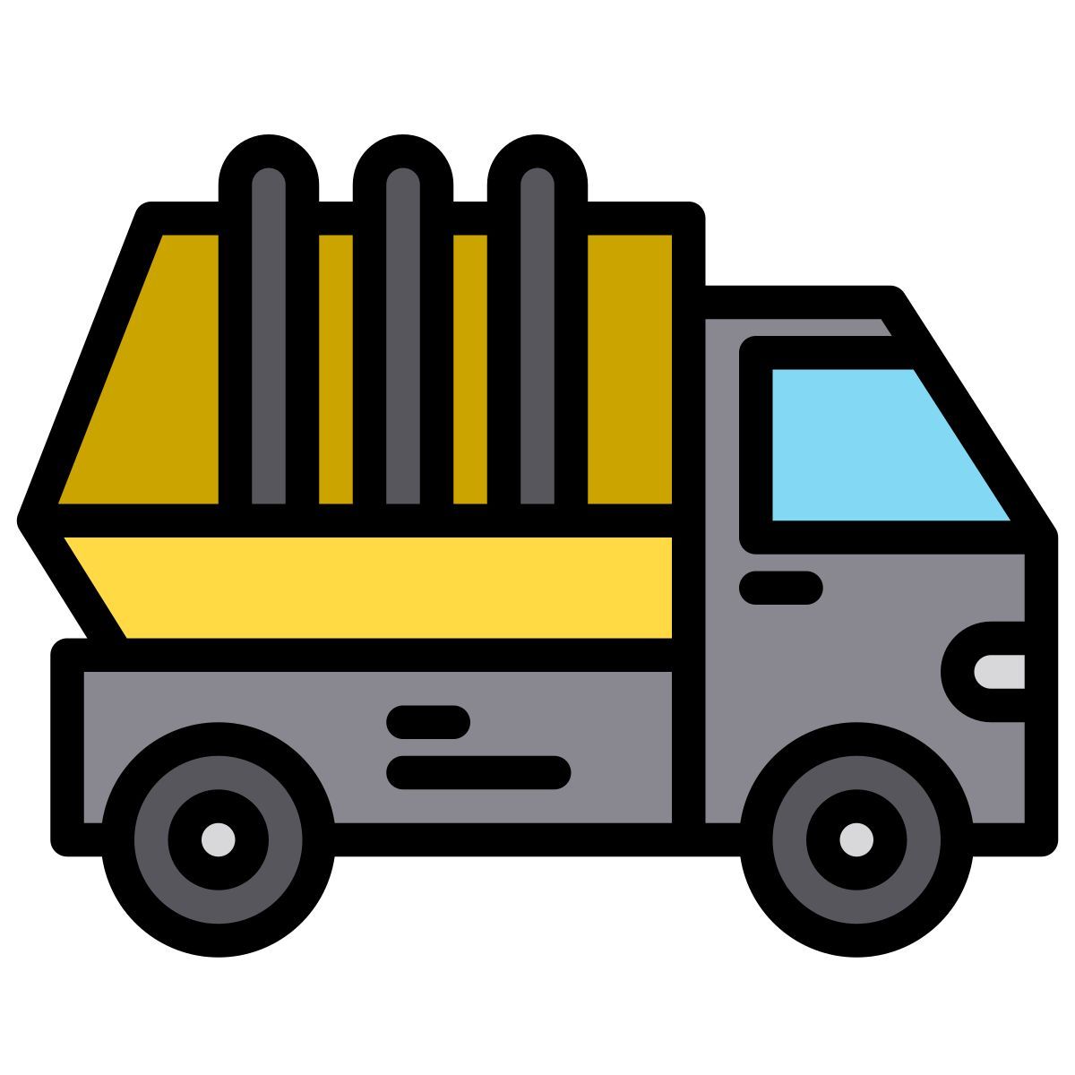 trash truck icon