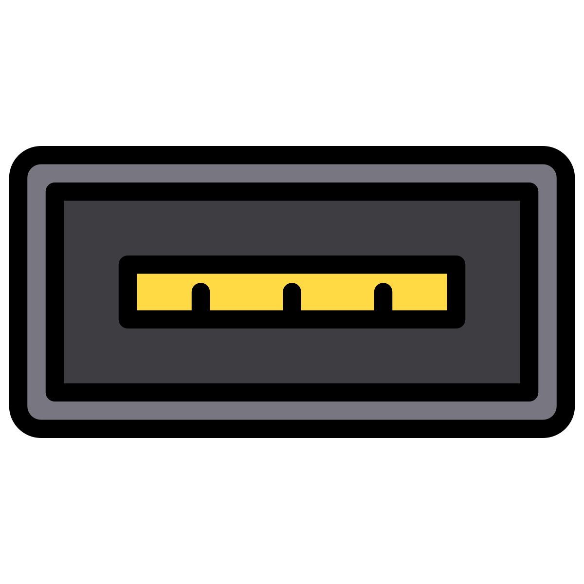 usb port icon