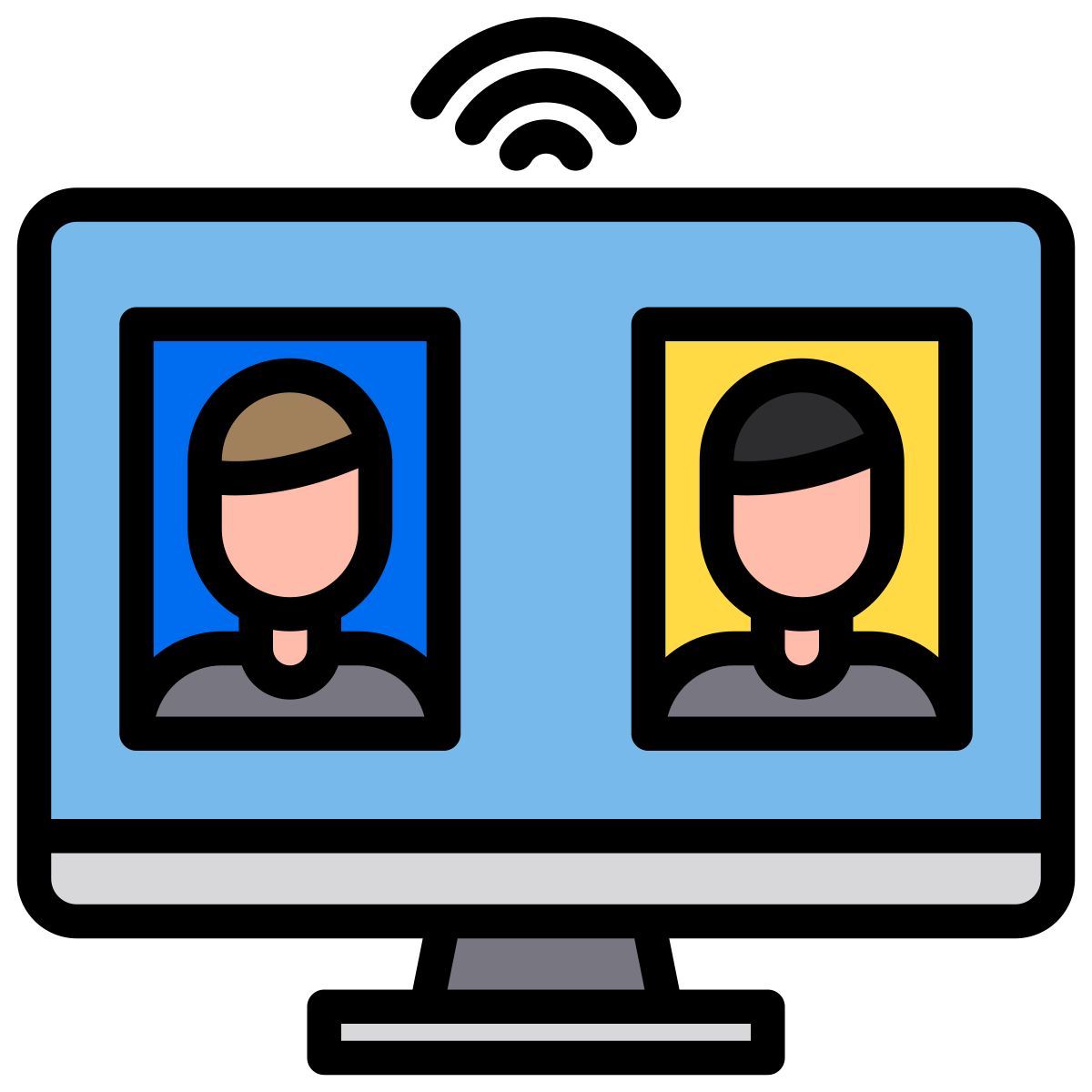 video conference icon
