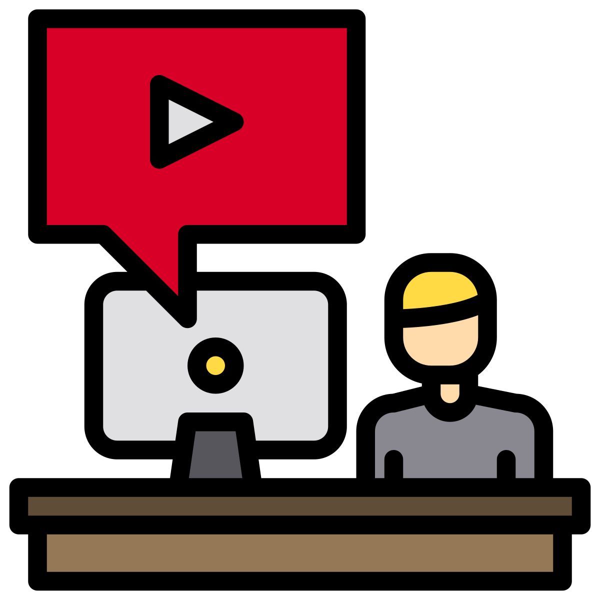 video conference icon