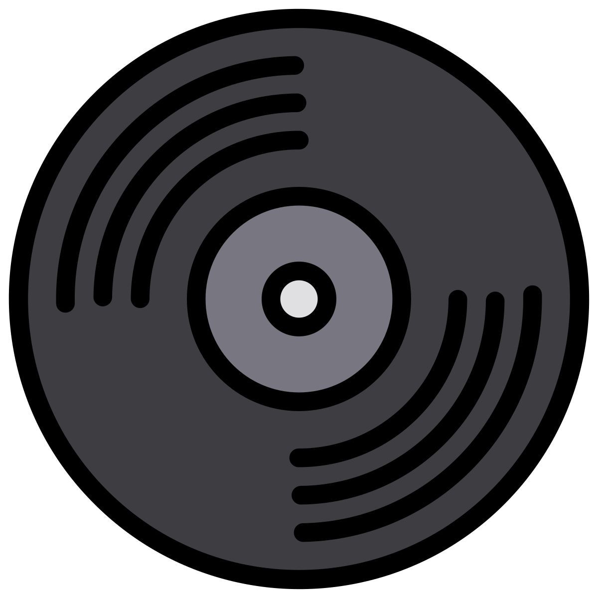 vinyl icon