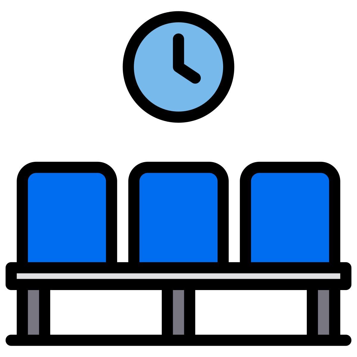 waiting room icon