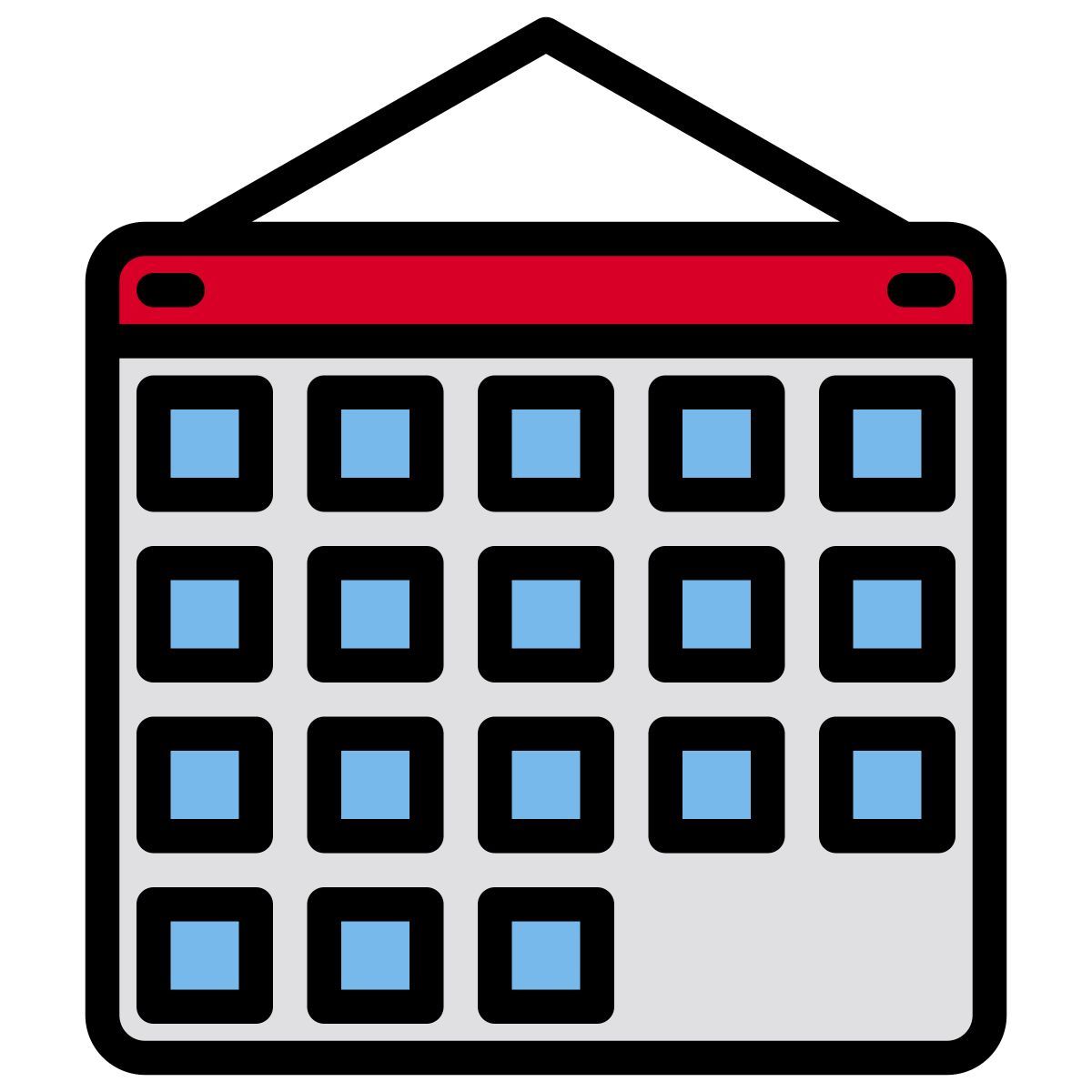 wall calendar icon