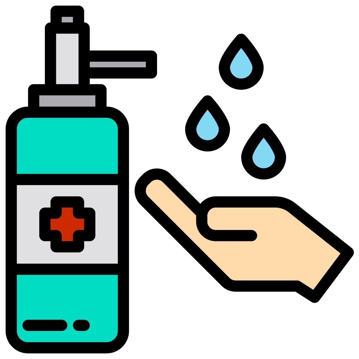 washing hand icon