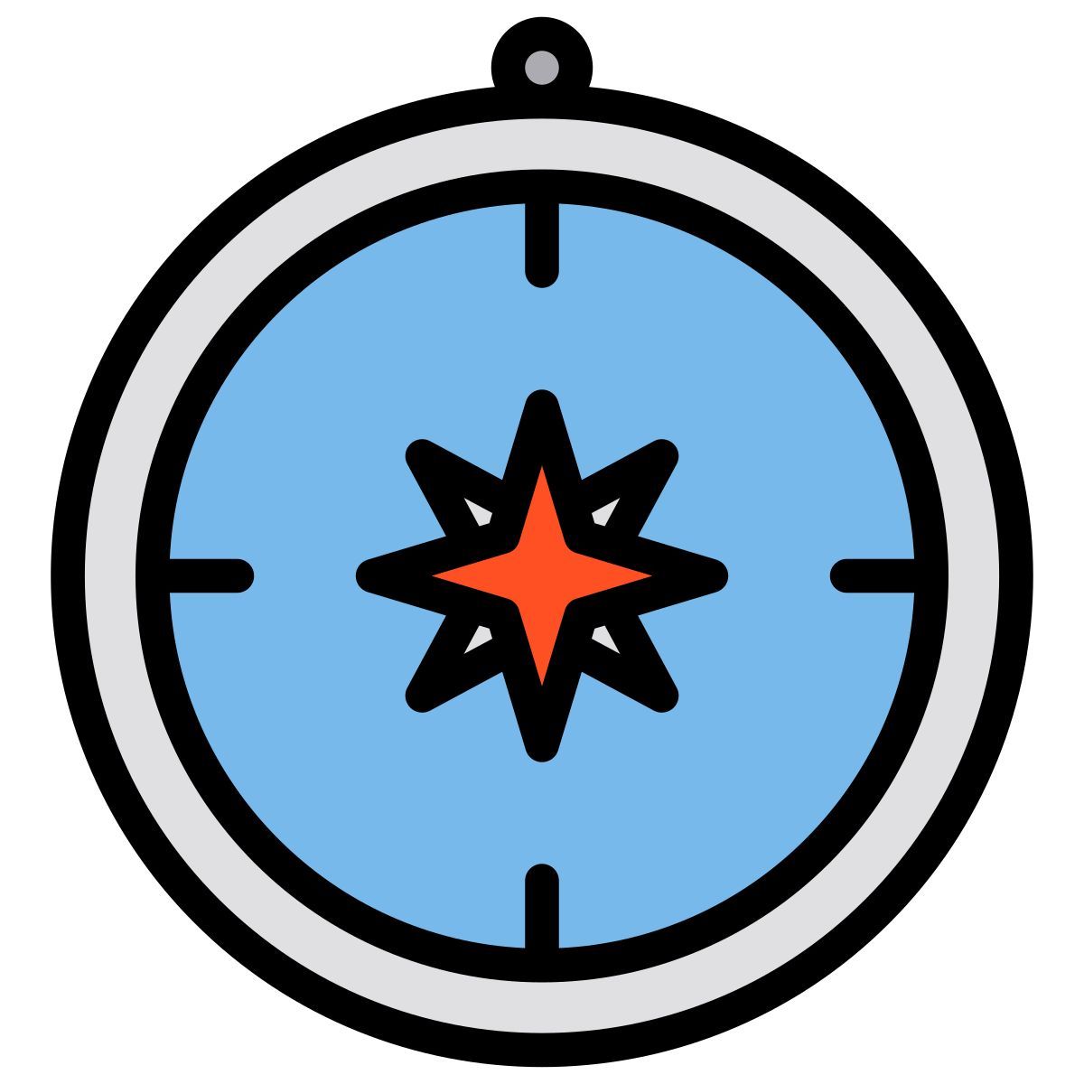 wind rose icon