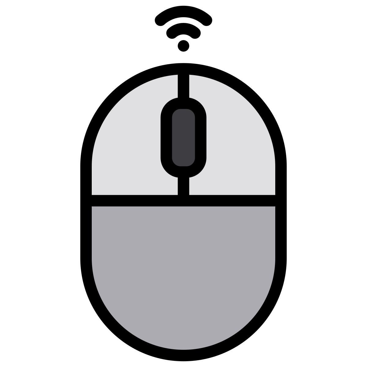 ratón inalámbrico icon