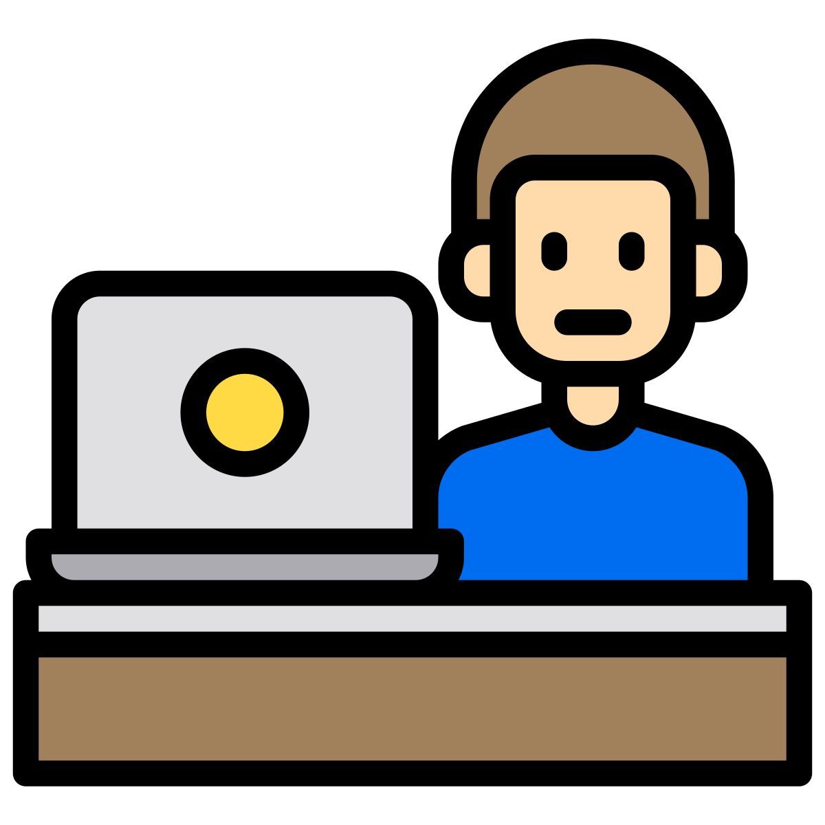 work from home icon