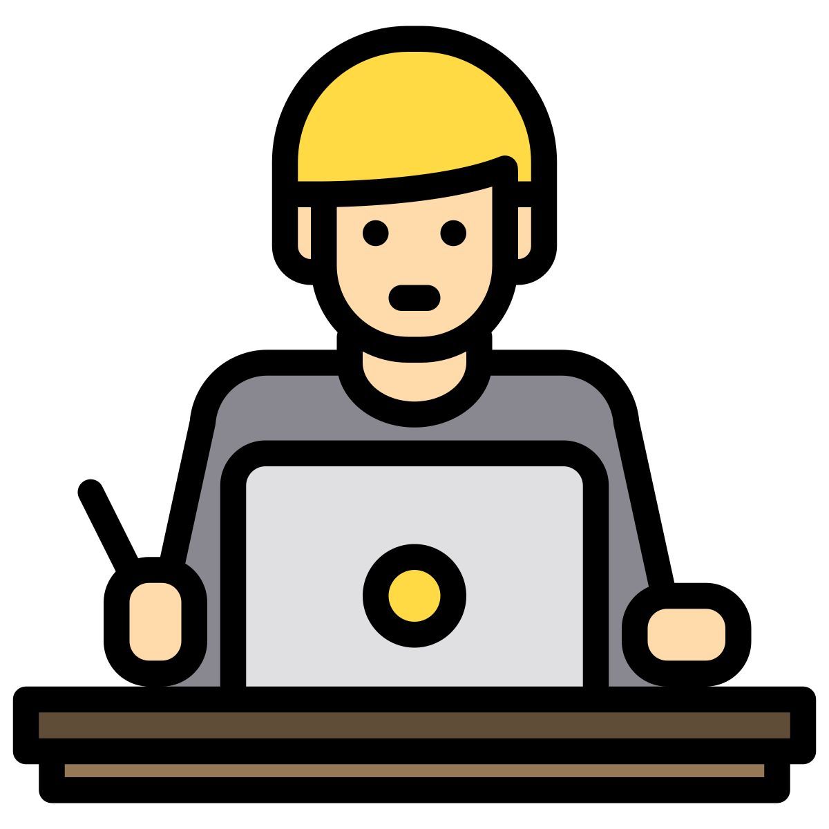 work from home icon