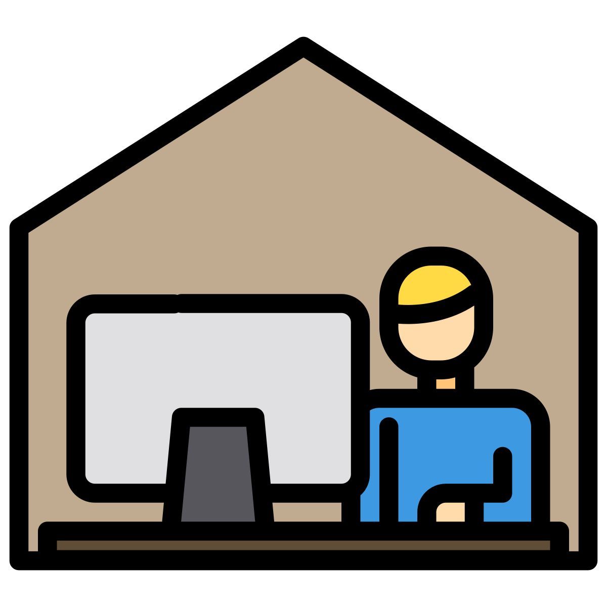 일하고 있는 icon