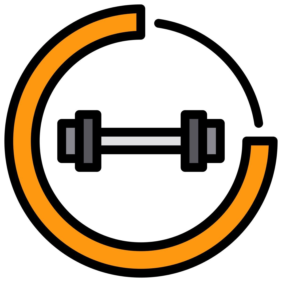 sollevamento sopra la testa icon