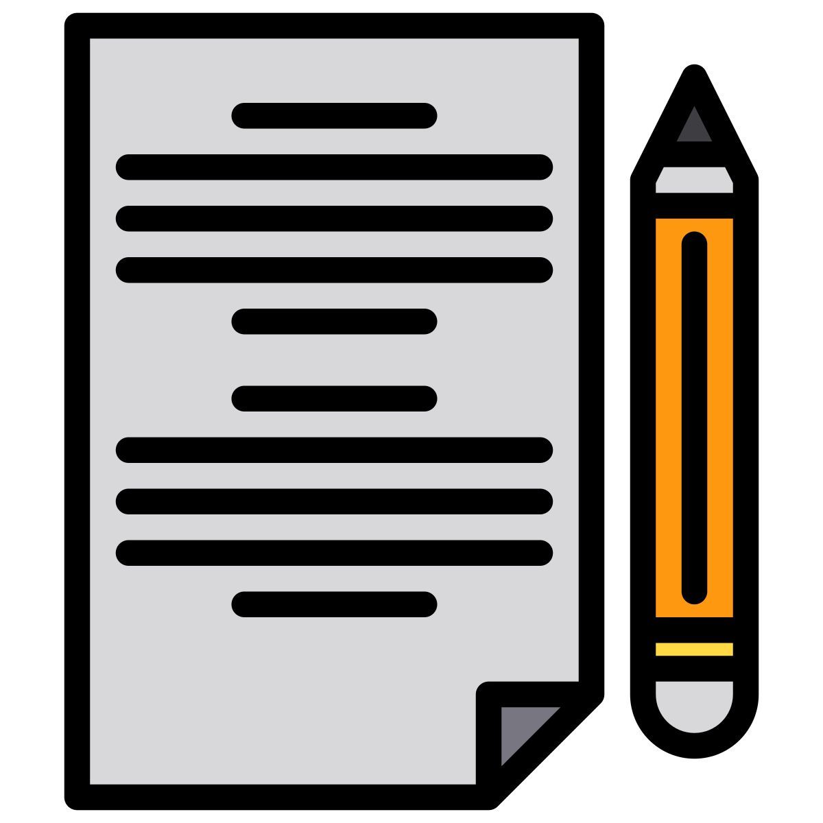 escribiendo icon