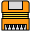 external accordion-music-and-song-xnimrodx-lineal-color-xnimrodx icon