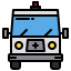 external ambulance-transport-xnimrodx-lineal-color-xnimrodx-2 icon
