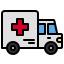 external ambulance-transport-xnimrodx-lineal-color-xnimrodx icon