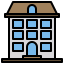 external apartment-real-estate-xnimrodx-lineal-color-xnimrodx icon