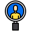 external applicant-team-management-xnimrodx-lineal-color-xnimrodx icon
