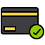 external approve-payment-xnimrodx-lineal-color-xnimrodx icon