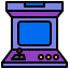 external arcade-game-game-xnimrodx-lineal-color-xnimrodx icon
