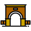 external arch-city-scape-xnimrodx-lineal-color-xnimrodx icon