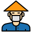 external asian-mask-avatar-xnimrodx-lineal-color-xnimrodx icon
