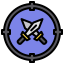 external attack-esport-xnimrodx-lineal-color-xnimrodx icon