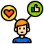 external avatar-social-media-xnimrodx-lineal-color-xnimrodx icon