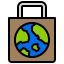 external bag-ecology-and-energy-xnimrodx-lineal-color-xnimrodx icon