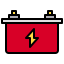 external battery-gas-station-xnimrodx-lineal-color-xnimrodx icon