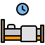 external bed-retirement-xnimrodx-lineal-color-xnimrodx icon