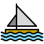 external boat-camping-xnimrodx-lineal-color-xnimrodx icon