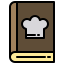 external book-kitchen-and-cooking-xnimrodx-lineal-color-xnimrodx icon