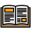 external book-retirement-xnimrodx-lineal-color-xnimrodx icon