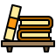external bookshelf-education-xnimrodx-lineal-color-xnimrodx icon