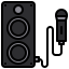 external boombox-music-xnimrodx-lineal-color-xnimrodx icon